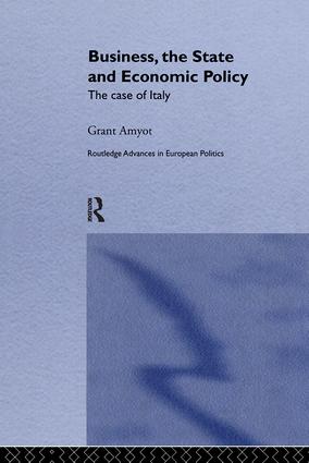Business, The State and Economic Policy