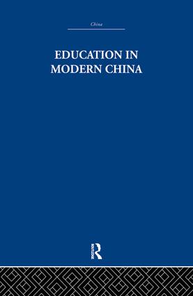 Education in Modern China