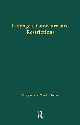 Laryngeal Cooccurrence Restrictions