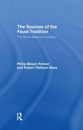 Sources of the Faust Tradition