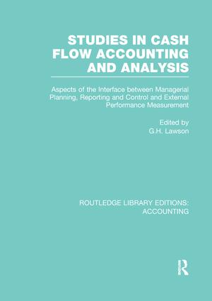 Studies in Cash Flow Accounting and Analysis  (RLE Accounting)