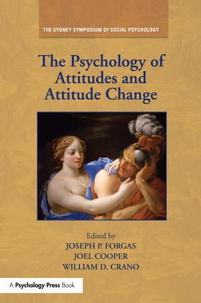 Psychology of Attitudes and Attitude Change