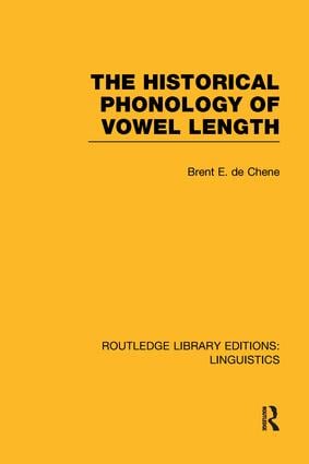 Historical Phonology of Vowel Length