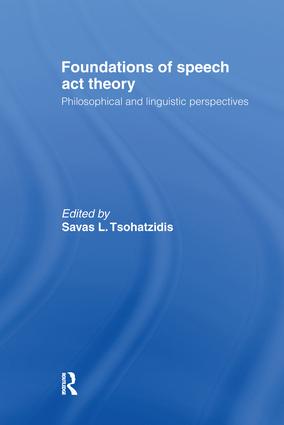 Foundations of Speech Act Theory