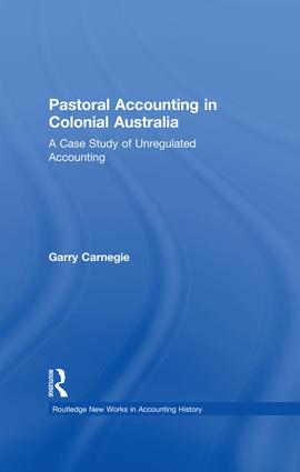 Pastoral Accounting in Colonial Australia