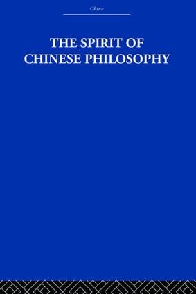Spirit of Chinese Philosophy