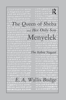 Queen of Sheba and her only Son Menyelek