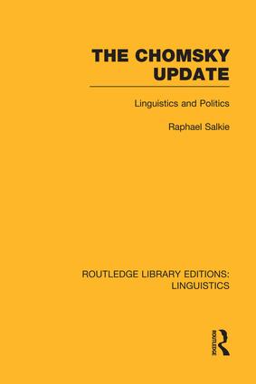 Chomsky Update (RLE Linguistics A: General Linguistics)