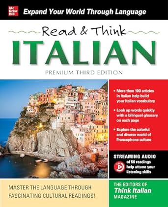 Read & Think Italian, Premium Third Edition