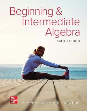 ISE Beginning and Intermediate Algebra