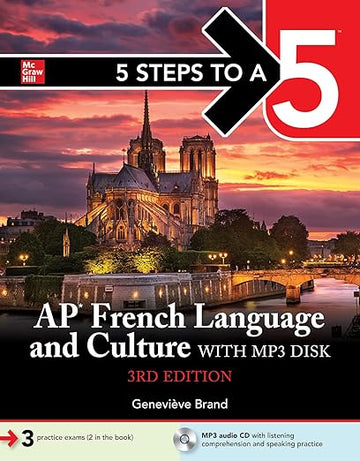 5 Steps to a 5: AP French Language and Culture with MP3 disk, 3ed