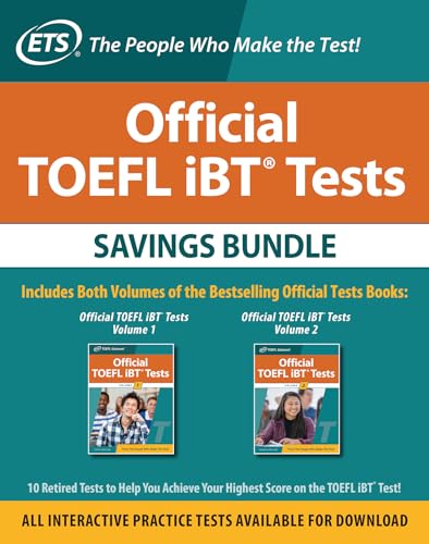 Official TOEFL iBT Tests Savings Bundle, Third Edition