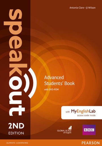 Speakout Advanced 2nd Edition Students' Book for DVD-ROM and MyEnglishLab Pack