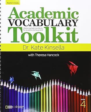 Academic Vocabulary Toolkit Grade 4: Teacher's Guide with Professional  Development DVD
