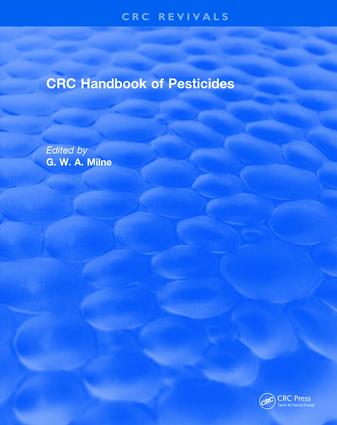 CRC Handbook of Pesticides