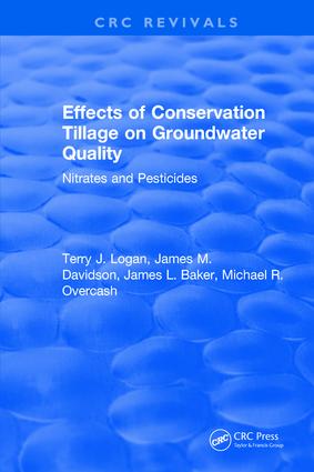 Effects Conservation Tillage On Ground Water Quality