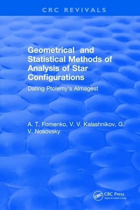 Geometrical and Statistical Methods of Analysis of Star Configurations Dating Ptolemy's Almagest
