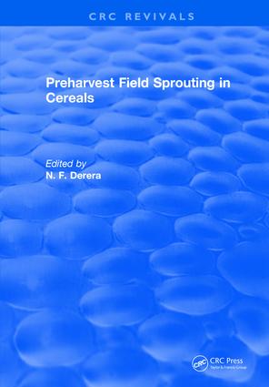 Preharvest Field sprouting in Cereals