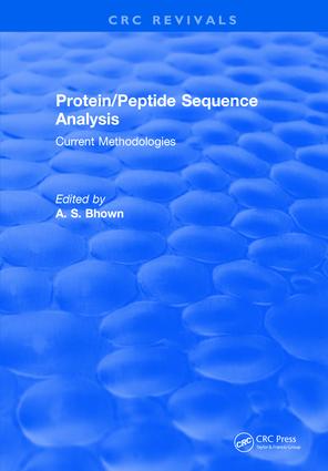 Protein/Peptide Sequence Analysis: Current Methodologies