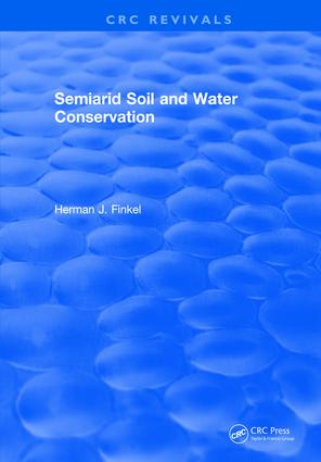 Semiarid Soil and Water Conservation