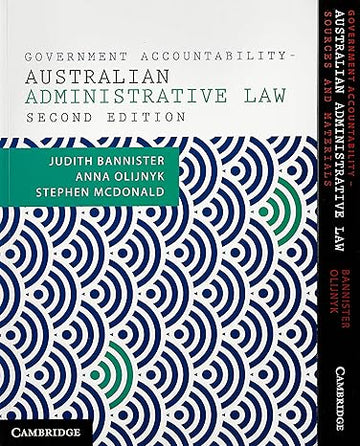 Government Accountability Value Pack : Australian Administrative Law