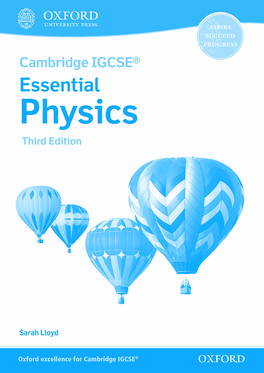 Cambridge IGCSERG & O Level Essential Physics: Workbook