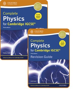 Cie Comp Igcse Physics Student Book/Revision Guide Bundle