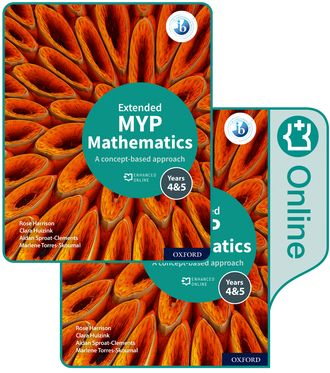 MYP Mathematics 4&5 Extended Print and Enhanced Online Book Pack