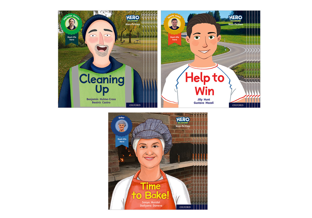 Hero Academy Non-fiction: Oxford Level 5, Green Book Band Class Pack