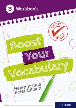 Get It Right: Boost Your Vocabulary Workbook 3 Pack of 15