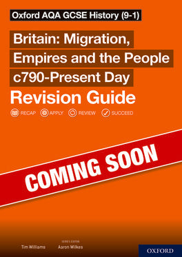 Sch: 14-16 Oxford AQA GCSE History 9-1