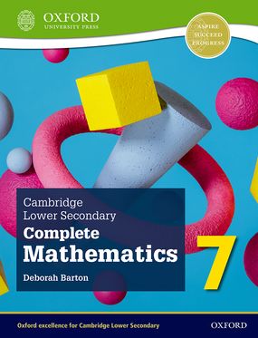 Cambridge Lower Secondary Complete Mathematics 7 Student Book