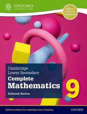Cambridge Lower Secondary Complete Mathematics 9 Student Book