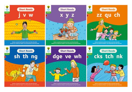 Floppy's Phonics Decoding Practice: Oxford Level 2: Mixed Pack of 6