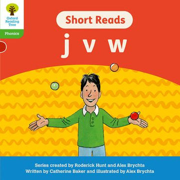 ORT: Floppy's Phonics Decoding Practice: Oxford Level 2: Short Reads: j v w