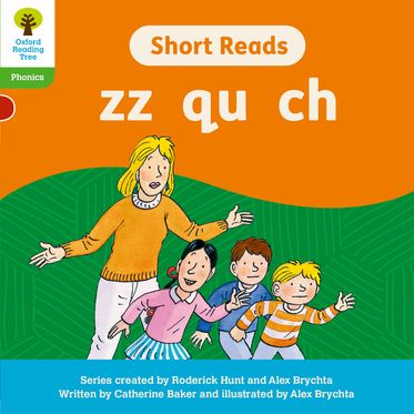 ORT: Floppy's Phonics Decoding Practice: Oxford Level 2: Short Reads: zz qu ch