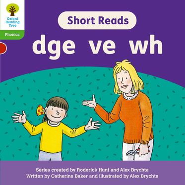 ORT: Floppy's Phonics Decoding Practice: Oxford Level 2: Short Reads: dge ve wh