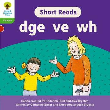 ORT: Floppy's Phonics Decoding Practice: Oxford Level 2: Short Reads: dge ve wh