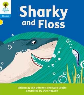 ORT: Floppy's Phonics Decoding Practice: Oxford Level 3: Sharky and Floss