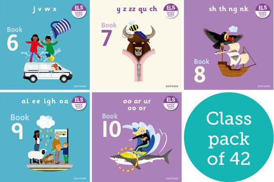 Essential Letters and Sounds: Essential Blending Books: Phase 5: Class Pk of 36