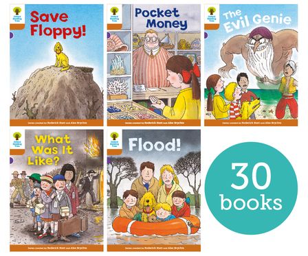 ORT: Biff, Chip and Kipper Stories: Oxford Level 8: Class Pack of 30