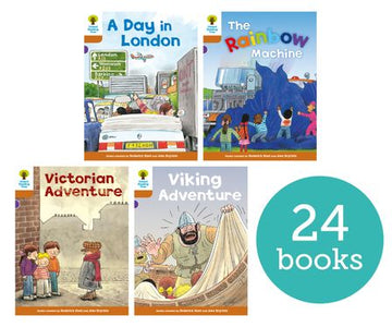 ORT: Biff, Chip and Kipper Stories: Oxford Level 8: Class Pack of 24