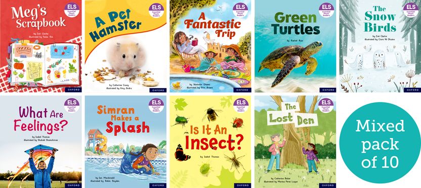 Essential Letters & Sounds: Essential Phonic Readers: OL 4-5 Mixed Pack of 10