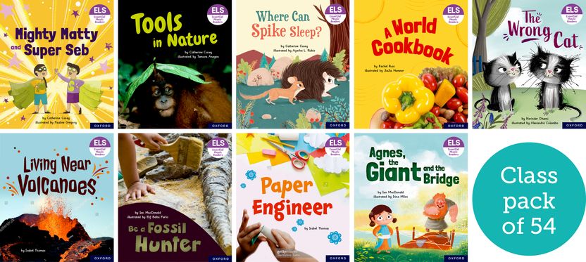 Essential Letters & Sounds: Essential Phonic Readers: OL 6 Class Pack of 54