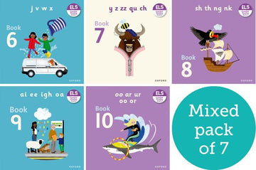 Essential Letters & Sounds: Essential Blending Books: Phase 3 Class Pack