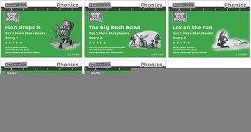 Read Write Inc Phonics: Black & White Green 1 More SB Class Pack 50