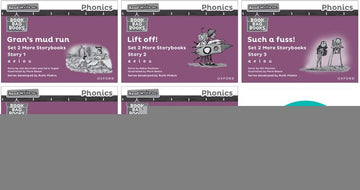 Read Write Inc Phonics: Black & White Purple 2 More SB Class Pack 50