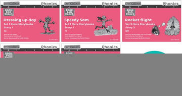 Read Write Inc Phonics: Black & White Pink 3 More SB Mix Pack 5