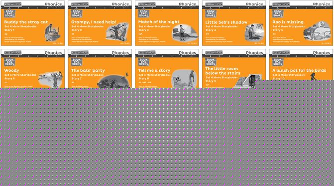 Read Write Inc Phonics: Black & White Orange 4 More SB Class Pack 120