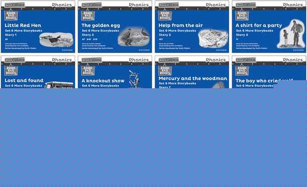 Read Write Inc Phonics: Black & White Blue 6 More SB Class Pack 100